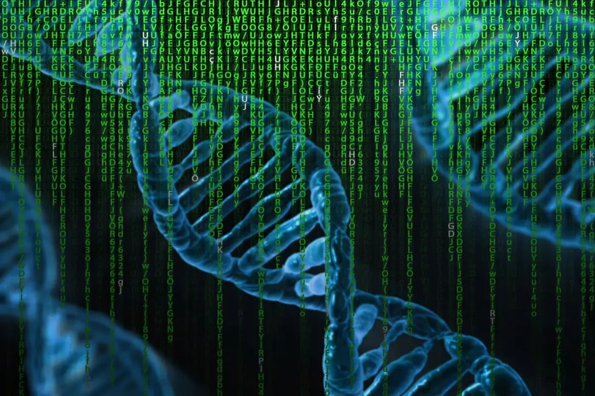 Ilustrasi DNA.