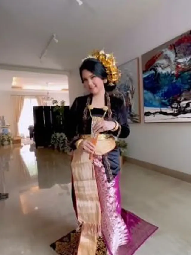 Annisa Pohan dan AHY ikuti upacara di kediamannya (Instagram/agusyudhoyono)