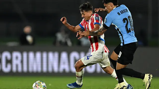 Uruguay vs Paraguay di Kualifikasi Piala Dunia 2026