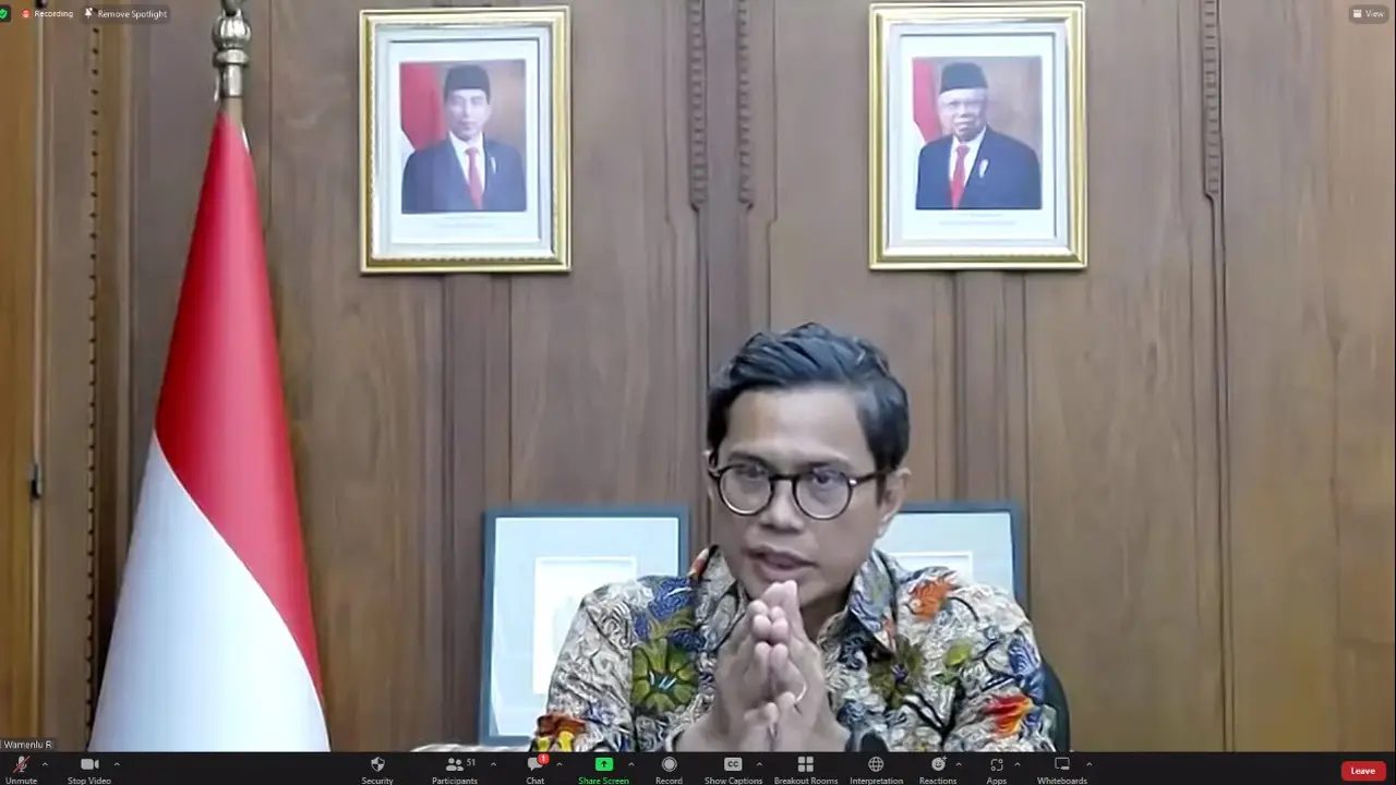 Wakil Menteri Luar Negeri RI Pahala Mansury.