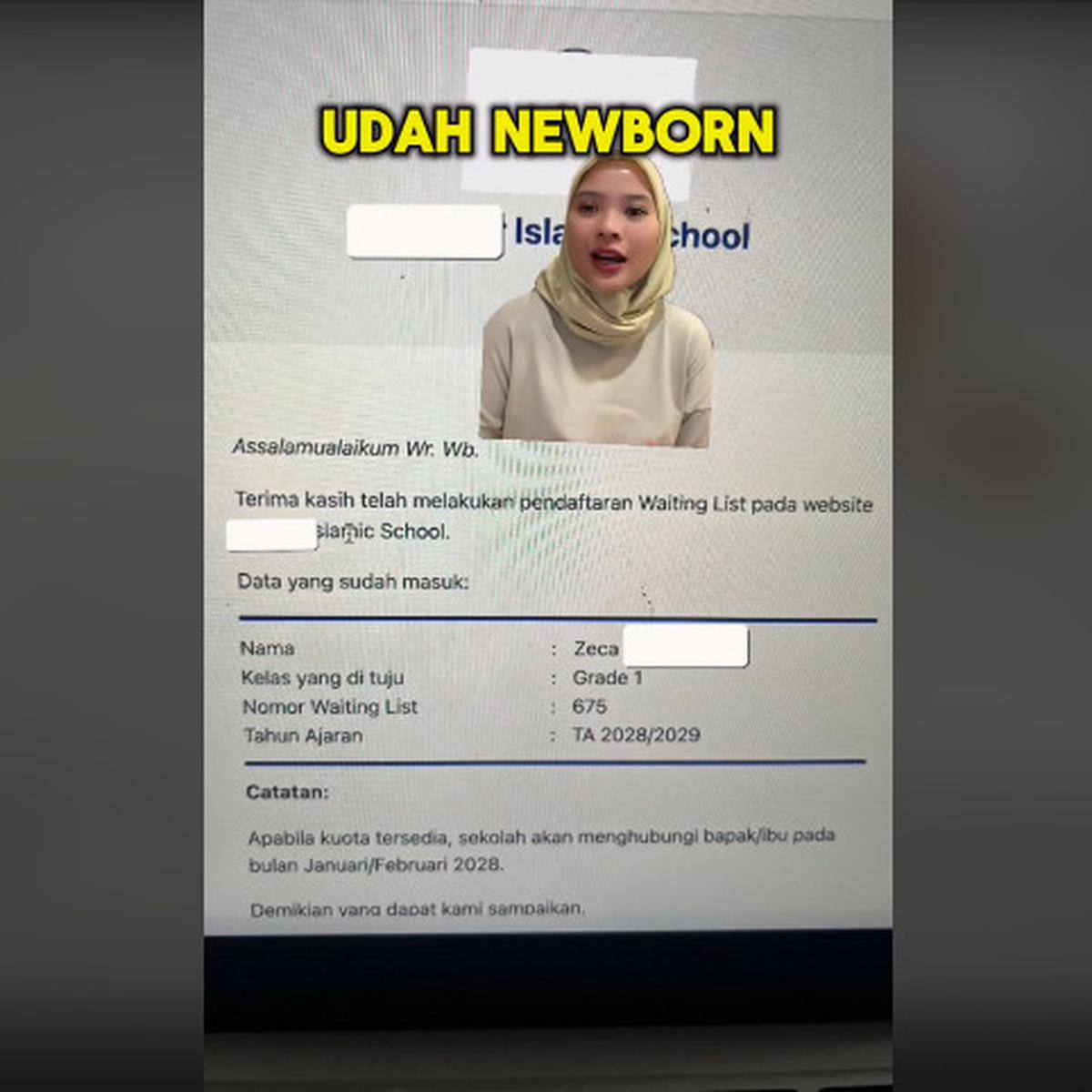 Sudah Kayak Daftar Haji, Perempuan ini Daftarkan Anak SD tapi Dipanggil 2028