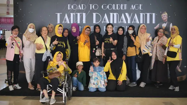 Tanti Damayanti di sela-sela acara yang berlangsung di Mal Alam Sutera, Tangerang, Minggu (22/10/2023).