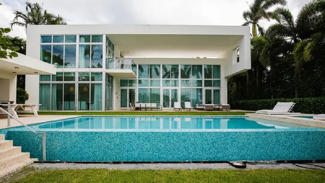 Ilustrasi rumah mewah