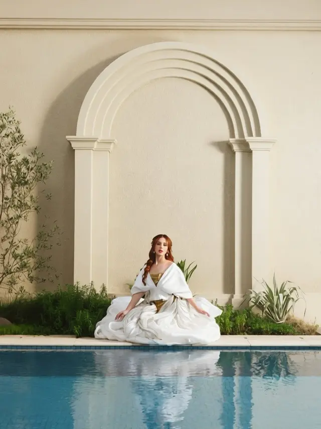 Cantik Totalitas, Tasya Farasya Hidupkan Pesona Dewi Aphrodite di Pemotretan Terbaru
