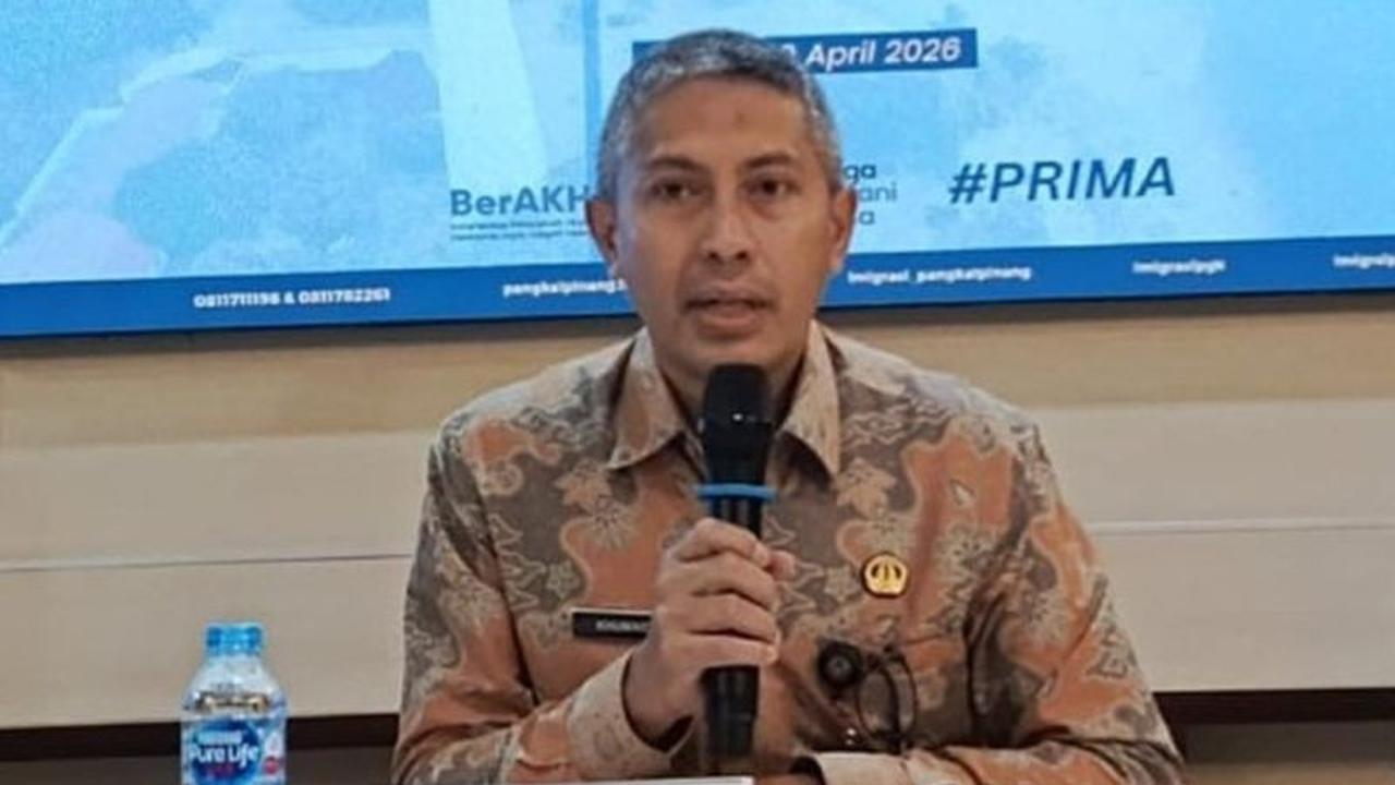 Imigrasi Pangkalpinang Terbitkan 42 Izin Tinggal WNA di Triwulan I 2026, Tren Menurun