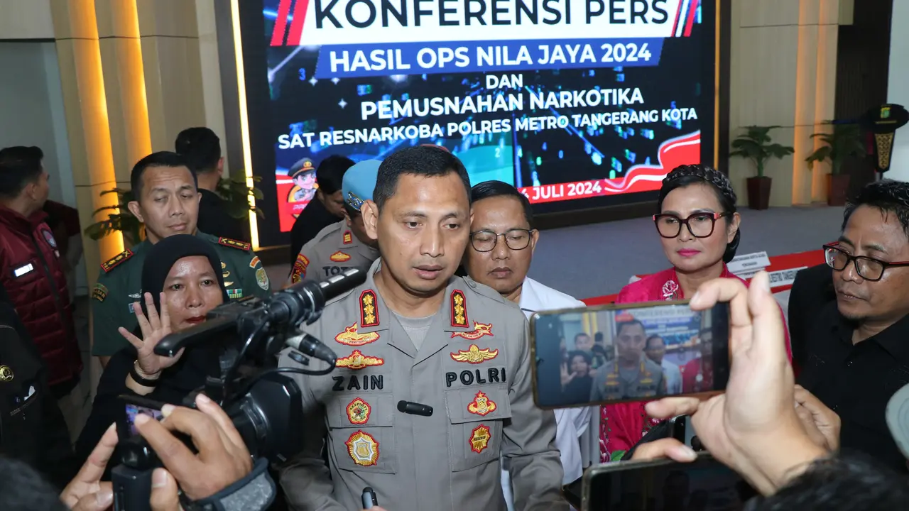 Kapolres Metro Tangerang Kota, Kombes Pol Zain Dwi Nugroho (liputan6.com/Pramita Tristiawati)