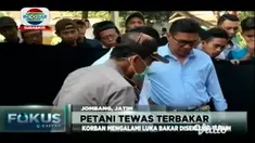 Seorang petani di Jombang ditemukan tewas terbakar di kebun tebu Desa Keras, Kecamatan Diwek, Jombang.