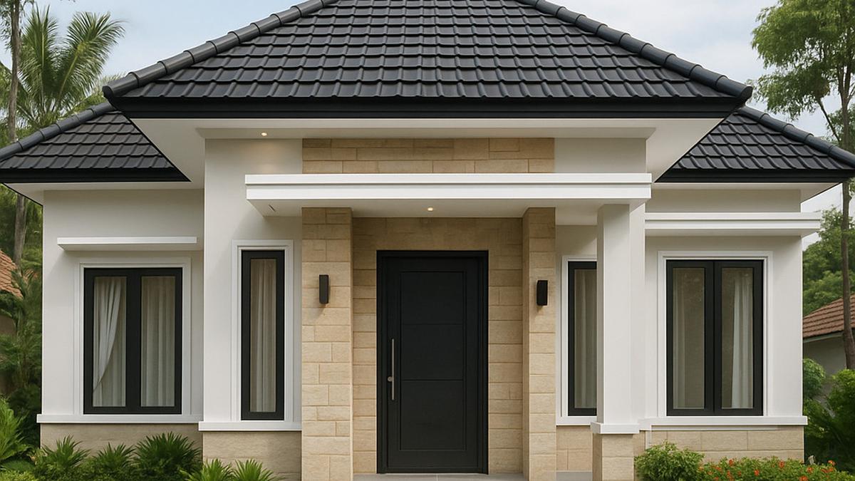 8 Model Rumah Sederhana Tapi Mewah 1 Lantai Terbaru 2025, Cocok Dibangun di Desa dan Kota