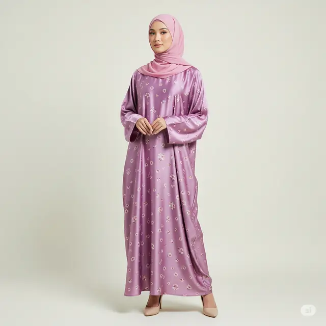 12 Model Gamis untuk Orang Tinggi Besar yang Stylish dan Nyaman