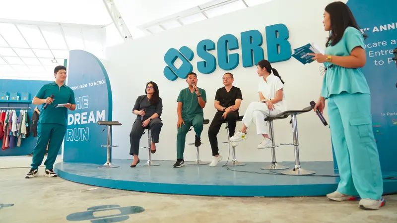 Bersama 300 orang tenaga kesehatan (nakes), The Scrub Project menggelar acara sosial yang bertemakan, From Hero to Hero: The Dream Run (Istimewa)