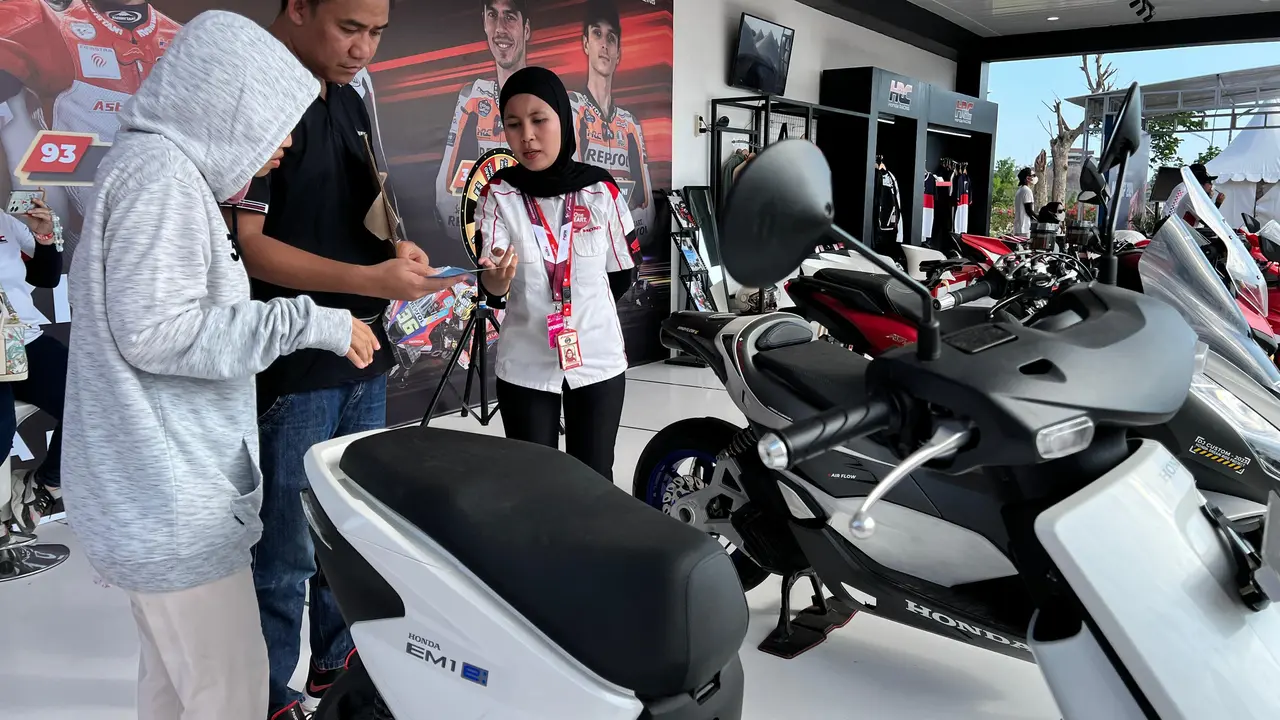 Motor Listrik Honda Curi Perhatian di MotoGP Mandalika 2024