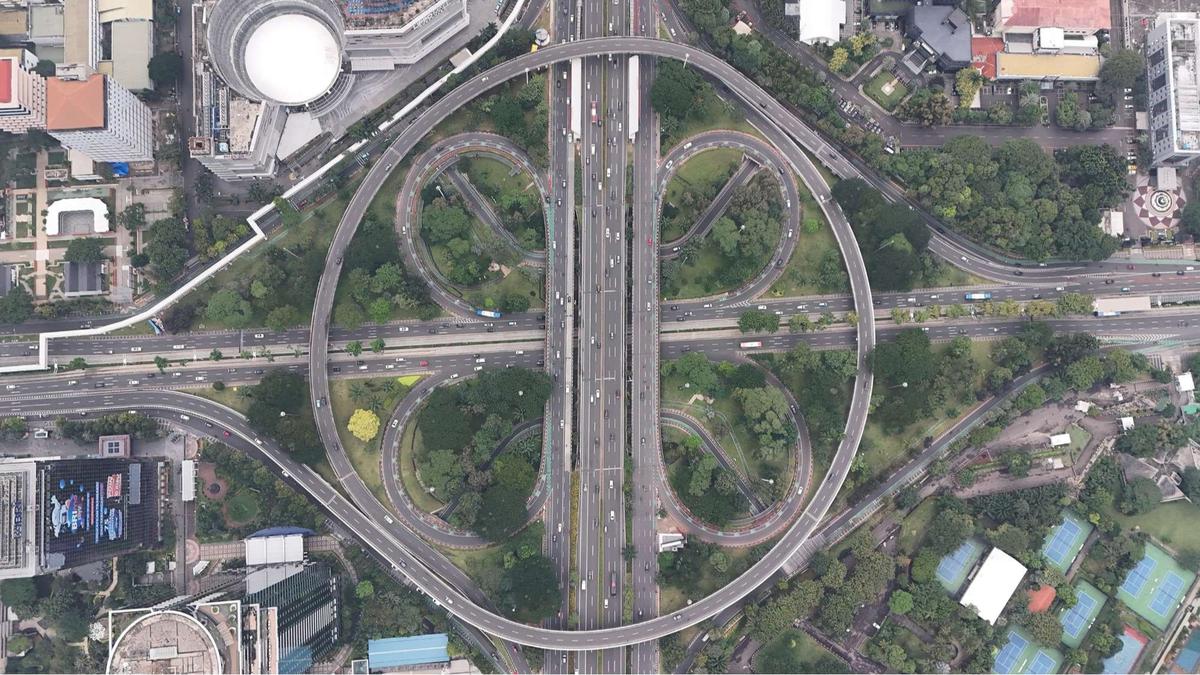 Jalanan Jakarta sepi di hari keempat Lebaran 2025
