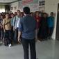71 TKI di pulangkan dari Malaysia karena masuki secara ilegal (Raden AMP/Liputan6.com)