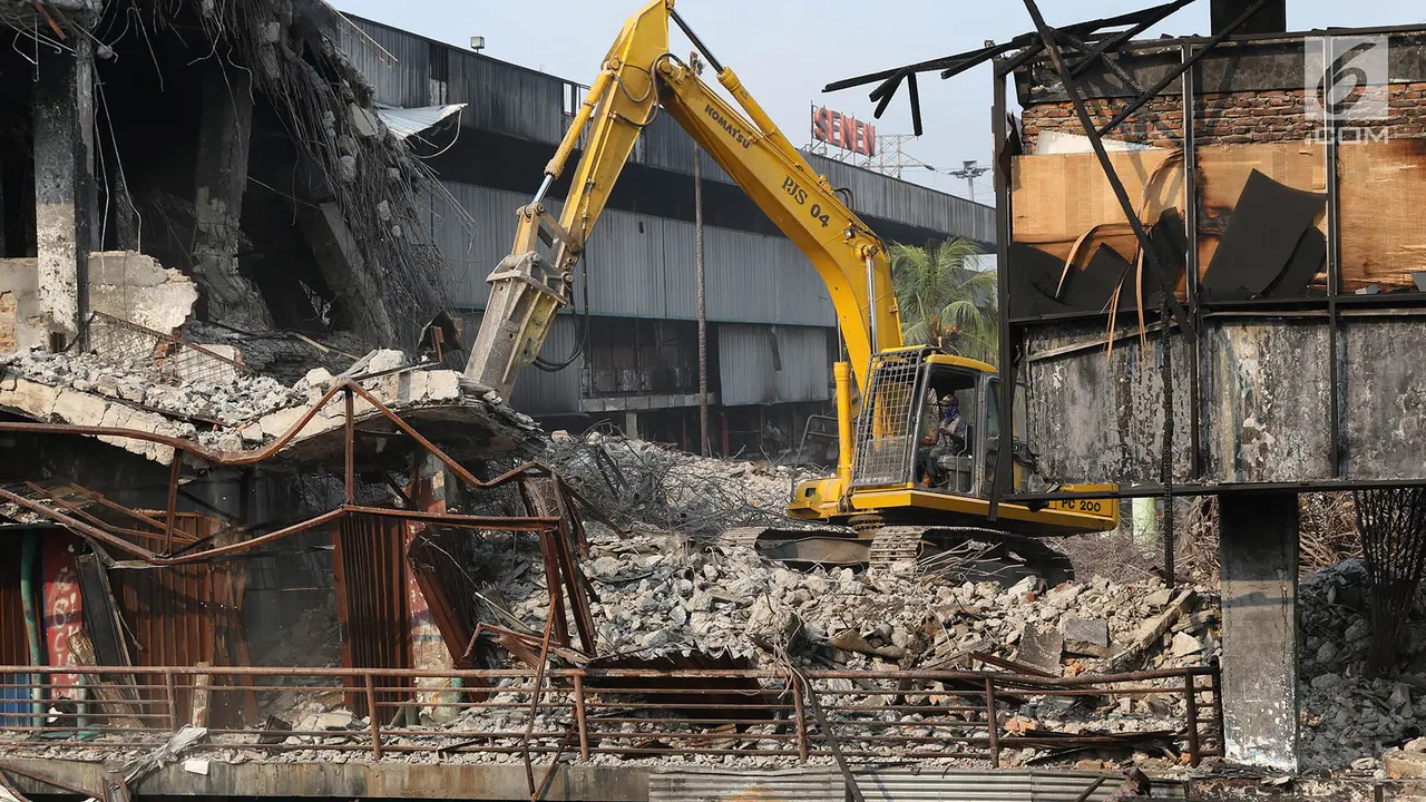 Revitalisasi Pasar Senen Dimulai