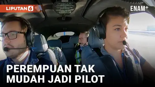 VIDEO: Jumlah Pilot Perempuan Susah Bertambah, Apa Kendalanya?