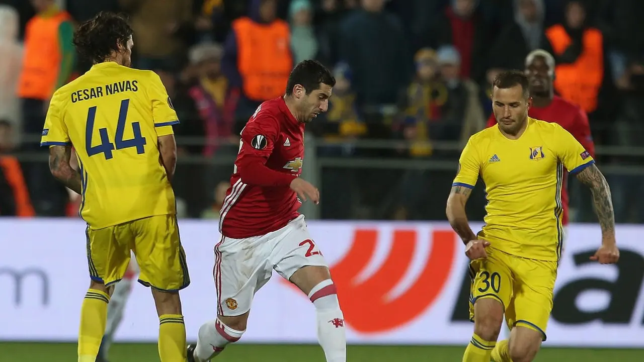 Henrikh Mkhitaryan (Rostov Vs Manchester United)