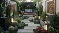 7 Cara Membuat Taman Kering Bernuansa Resort di Lahan Sempit dengan Sentuhan Bali Modern