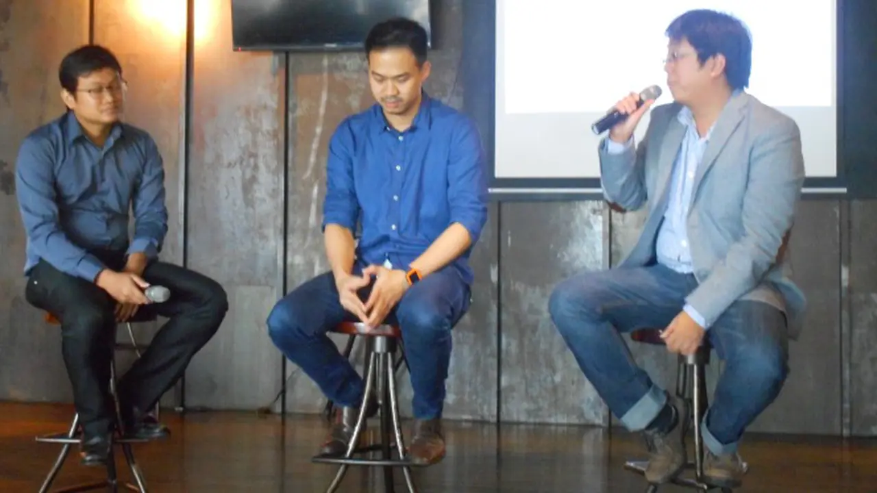 Media Briefing Harbolnas 2015. Bachtiar Rifai, Co-founder Kofera.com, Indra Yonathan, VP of Marketing Partnership Lazada, Rusdi Sumantri, Associate Director Nielsen Indonesia