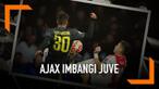 Ajax bermain imbang dengan Juventus di Amsterdam Arena. Gol pada pertandingan ini dicetak David Neres dan Cristiano Ronaldo.