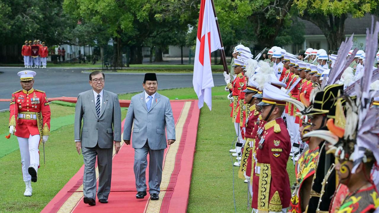 FOTO: Presiden Prabowo Terima Kunjungan Kenegaraan PM Jepang di Istana Bogor