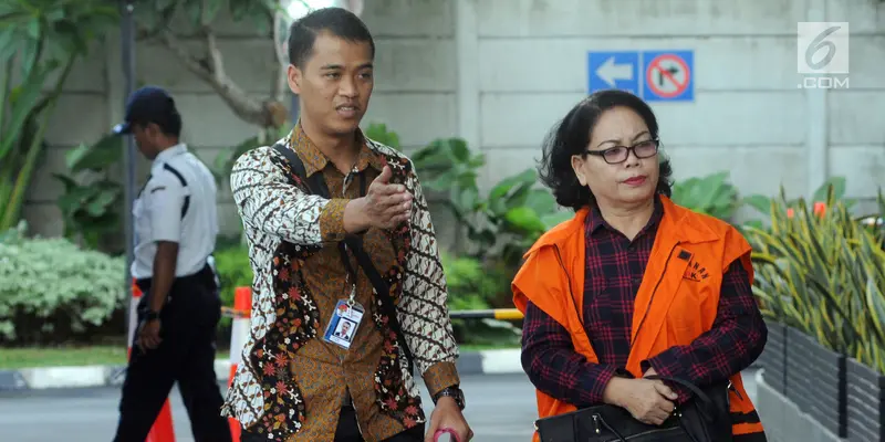 Mantan Anggota DPRD Sumut Arlene Manurung Jalani Pemeriksaan di KPK