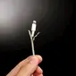 Ilustrasi kabel charger iPhone (Sumber: Istimewa)