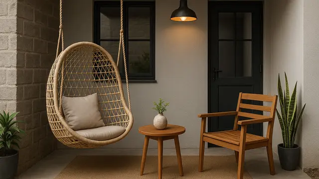 7 Rekomendasi Desain Ruang Tamu di Teras Rumah Subsidi yang Estetik
