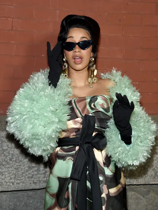 Sementara itu Cardi B menuliskan ia tak terlibat dalam masalah itu lewat akun Instagramnya. (Jamie McCarthy  GETTY IMAGES NORTH AMERICA  AFP)