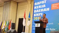 Gubernur Jawa Barat Ridwan Kamil menghadiri Rakerda II KNPI bertajuk 'Revitalisasi Peran dan Kiprah Pemuda/KNPI Menuju Jawa Barat Juara Lahir Batin'