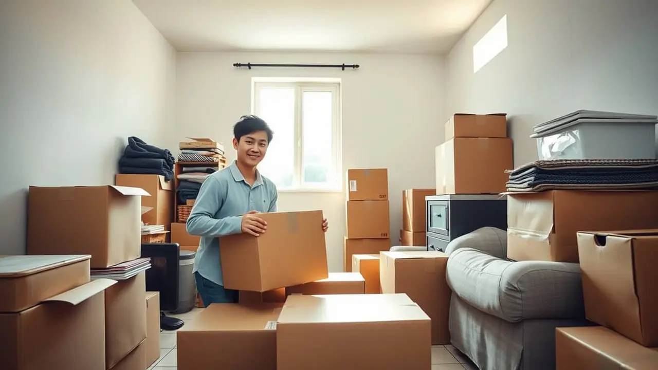 mimpi pindah kontrakan
