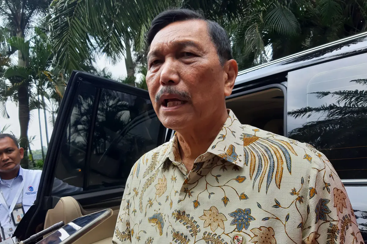 Menteri Koordinator Bidang Kemaritiman dan Investasi Luhut Pandjaitan.