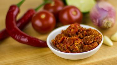 Resep Sederhana Sambal Bajak Pedas Gurih Lifestyle Fimela Com