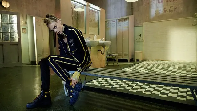 Cara Delevinge X PUMA X Balmain