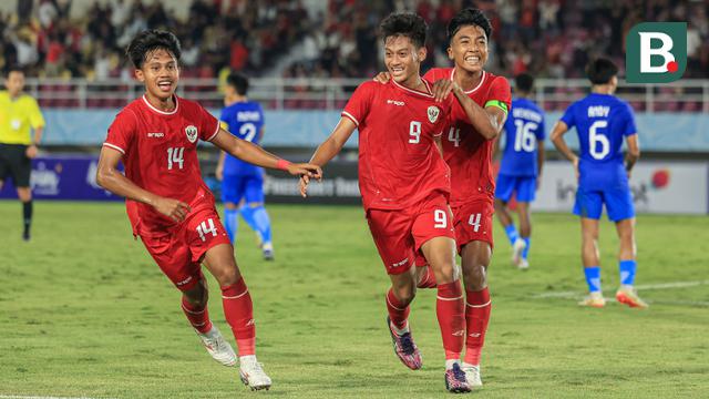Timnas Indonesia U-16 vs Singapura: Grup A Piala AFF U-16 2024