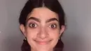 Inilah wajah asli Fabiola Baglier, seleb TikTok yang kerap disebut mirip Rowan Atkinson yang berperan sebagai Mr. Bean. (Tiktok/fabiola.baglieri).