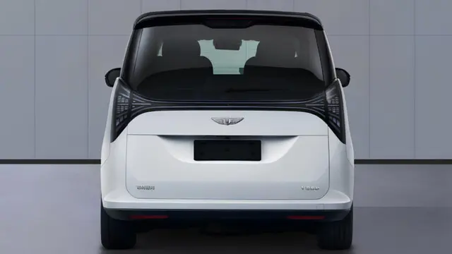 Tampak belakang Geely galaxy V900