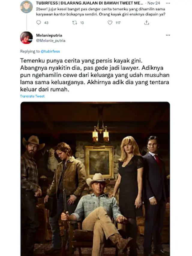 Keluarga Dutton di Serial Yellowstone