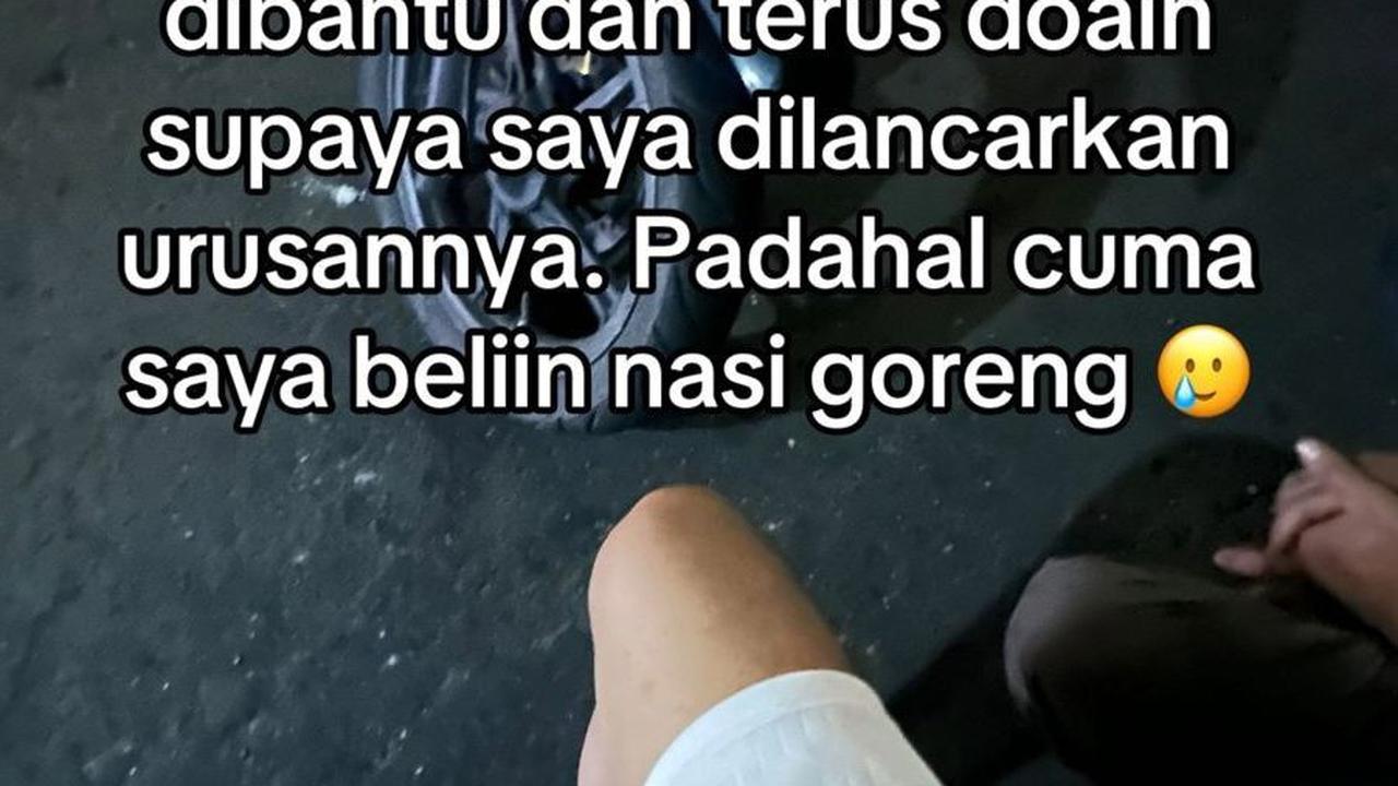 Karena sudah dibelikan nasi goreng, driver ojol ini pun terus berterima kasih pada pria ini. Ia bahkan bersedia tidak dibayar untuk mengantar pulang karena harga nasi goreng ini Rp21.000.