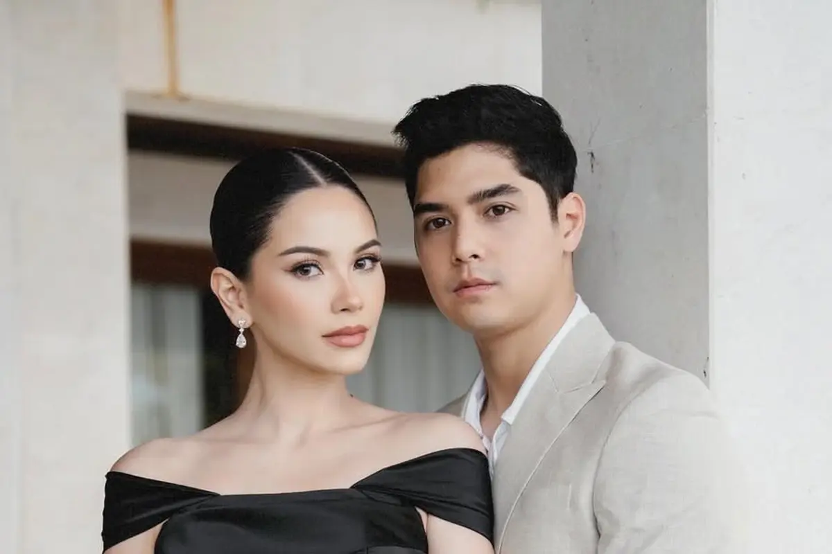 Gaya Pasutri Good Looking Al Ghazali dan Alyssa Daguise Saat Kondangan di Bali, Elegan Nuansa Netralfim