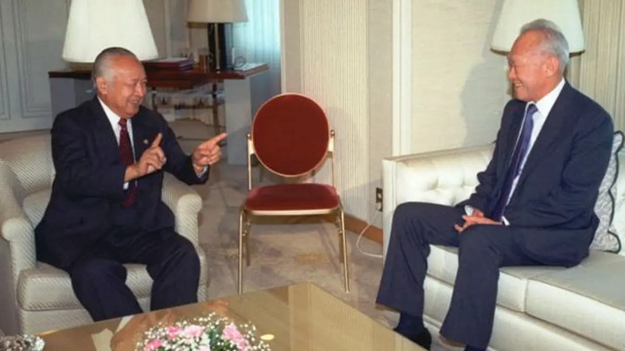 Lee Kuan Yew dan Soeharto