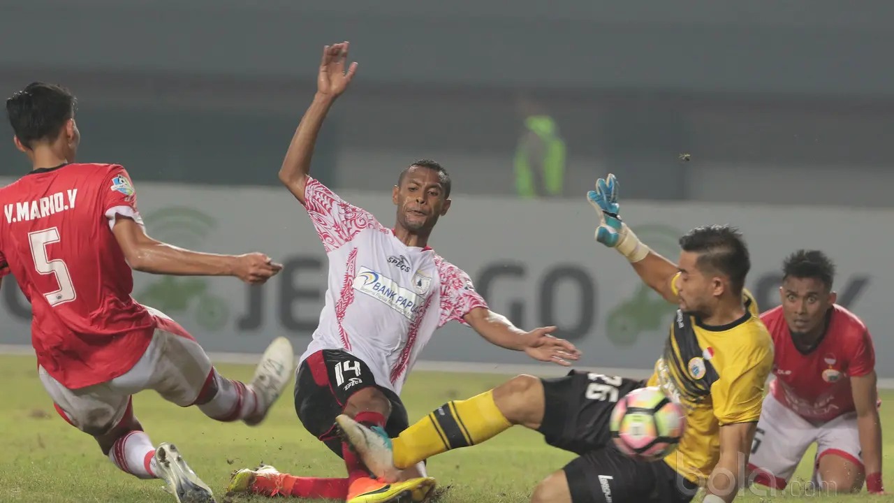 Persija Jakarta, Liga 1 2017, Persipura Jayapura