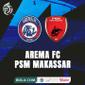 BRI Liga 1 - Arema FC Vs PSM Makassar (Bola.com/Adreanus Titus)