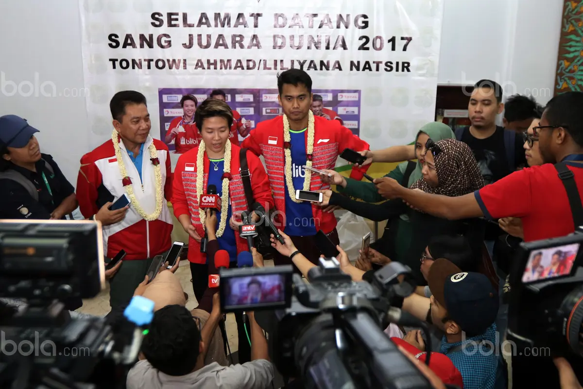 Tontowi Ahmad dan Liliyana Natsir