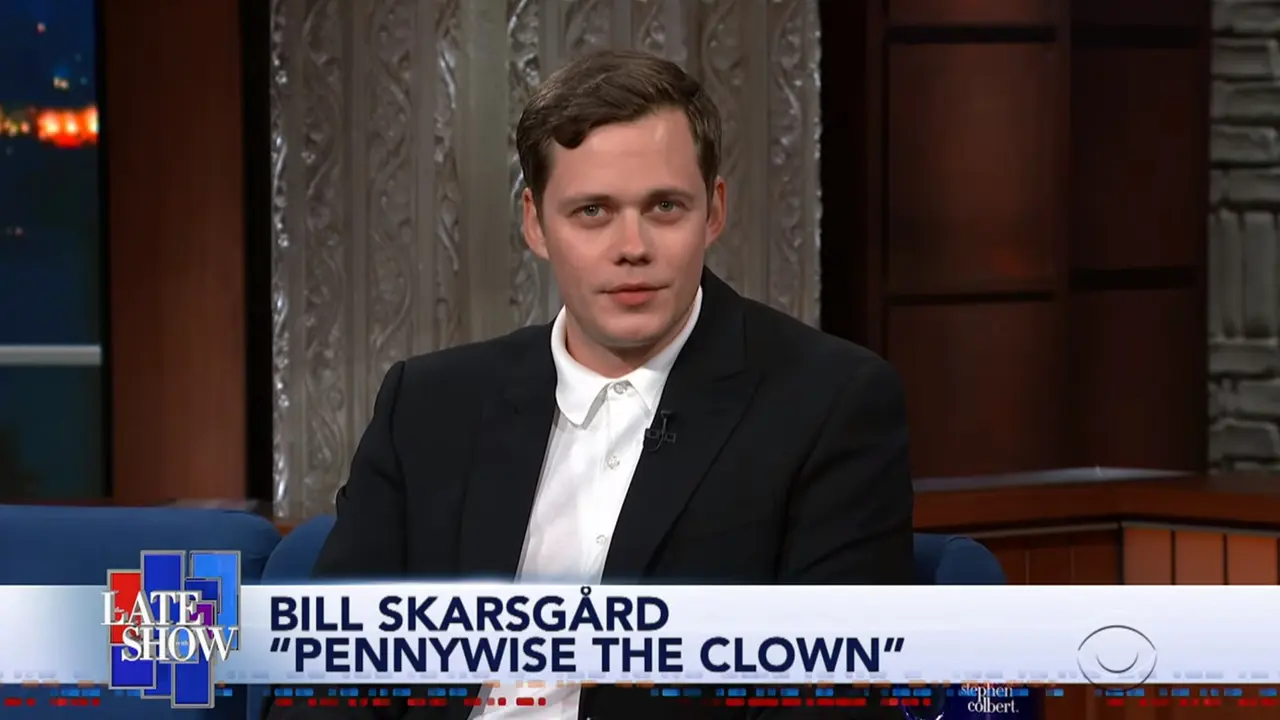 Bill Skarsgard (YouTube/ The Late Show with Stephen Colbert)
