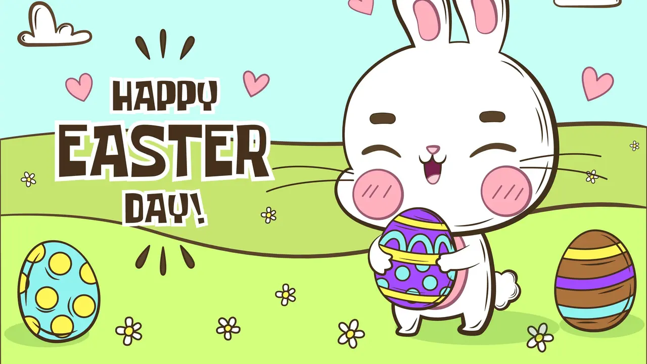 Ilustrasi ucapan Paskah