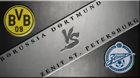 Borussia Dortmund vs Zenit St. Petersburg (Liputan6.com/Ari Wicaksono)