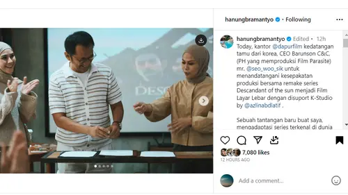 Disutradarai Hanung Bramantyo, Drakor Descendants of The Sun Bakal Diangkat  ke Layar Lebar - ShowBiz Liputan6.com