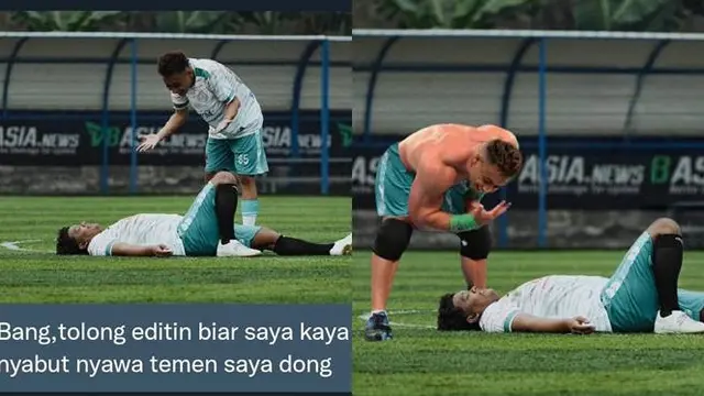 7 Editan Foto Netizen saat di Lapangan Bola Ini Hasilnya Bikin Tepuk Jidat