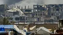 Kementerian Kesehatan Gaza mengungkap, sejak GHF memulai operasinya dua minggu lalu atau setelah tiga bulan blokade total Isarel, ada 163 warga Palestina telah tewas dan lebih dari 1.000 lainnya luka-luka ketika mencoba mengakses bantuan di beberapa lokasi distribusi yang dikelola yayasan tersebut. (Foto oleh AFP)