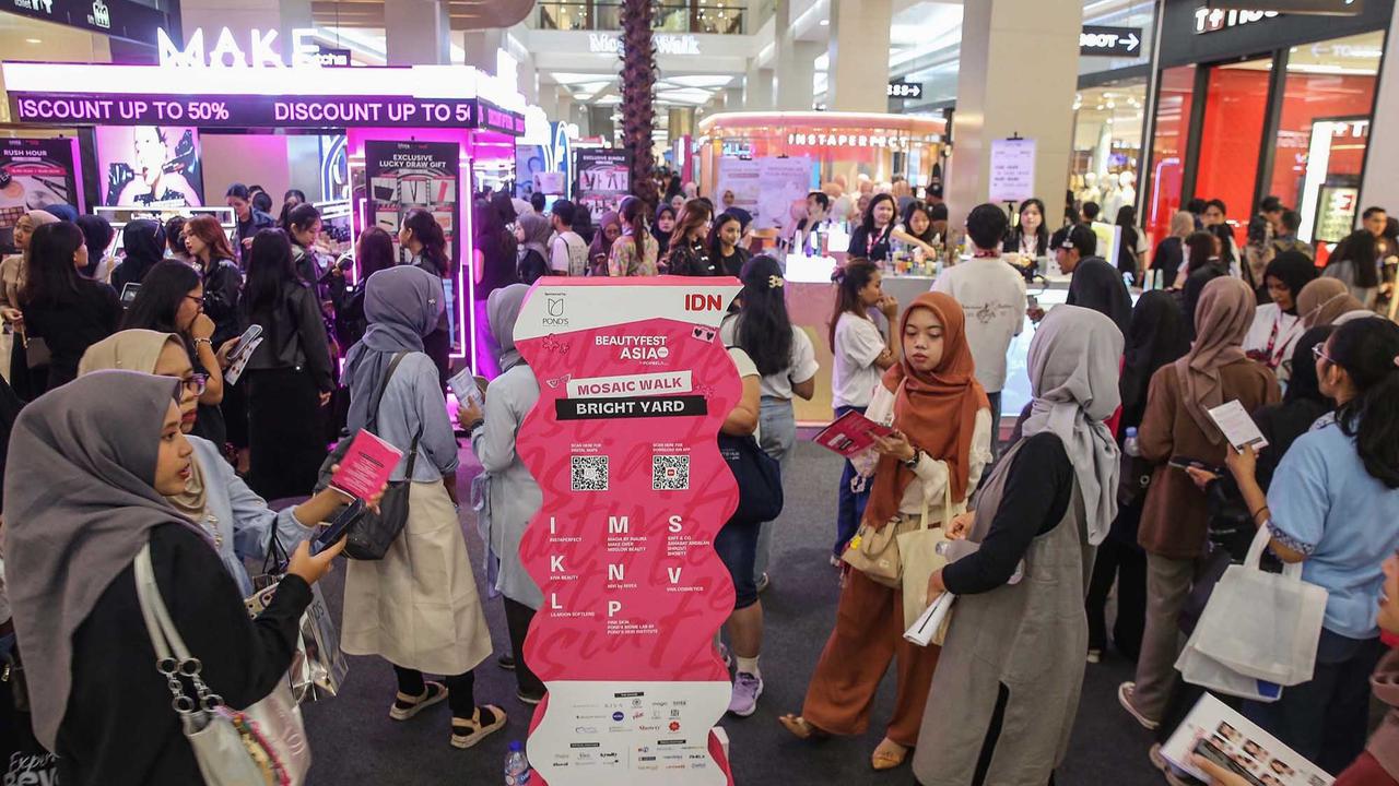 FOTO: Keseruan Kaum Perempuan di Beautyfest Asia Jakarta 2025